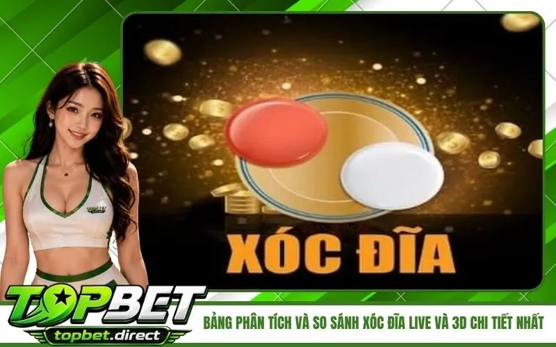 Bảng phân tích và so sánh xóc đĩa Live và 3D chi tiết nhất