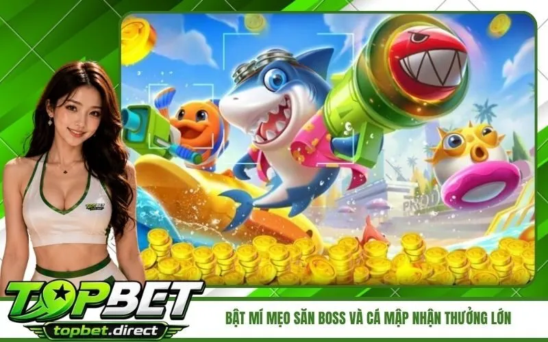 Bật mí mẹo săn boss và cá mập nhận thưởng lớn