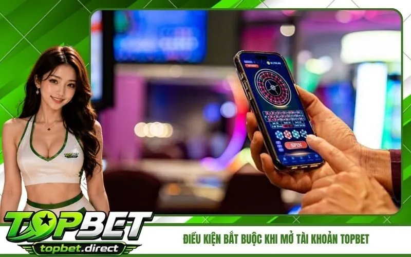 Điều kiện bắt buộc khi mở tài khoản TopBet