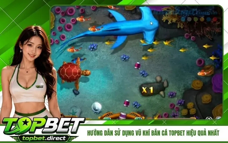 Hướng Dẫn Sử Dụng Vũ Khí Bắn Cá TopBet
