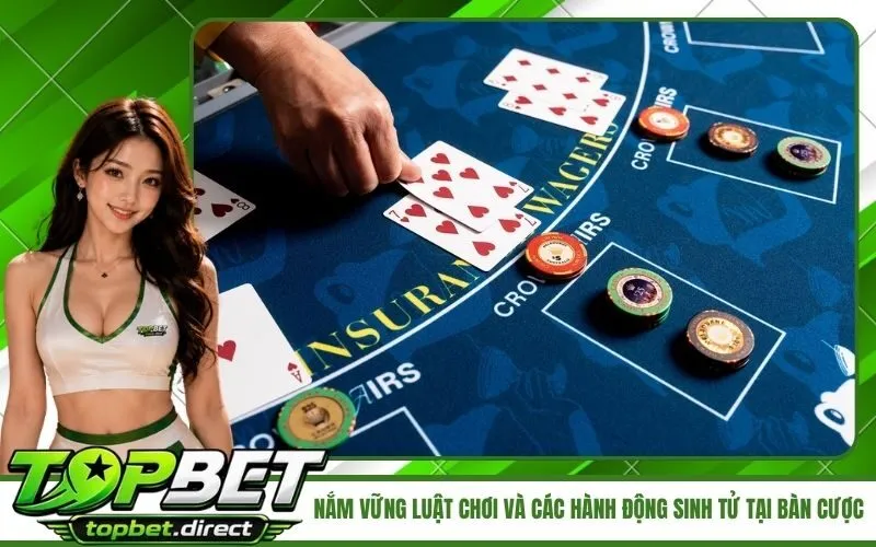 Nắm vững luật chơi và các hành động sinh tử tại bàn cược
