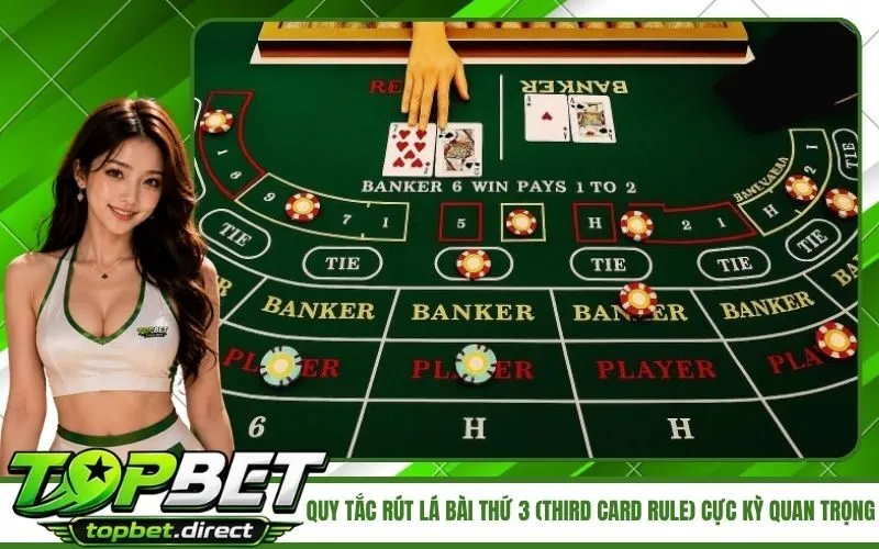 Quy tắc rút lá bài thứ 3 (Third Card Rule) cực kỳ quan trọng